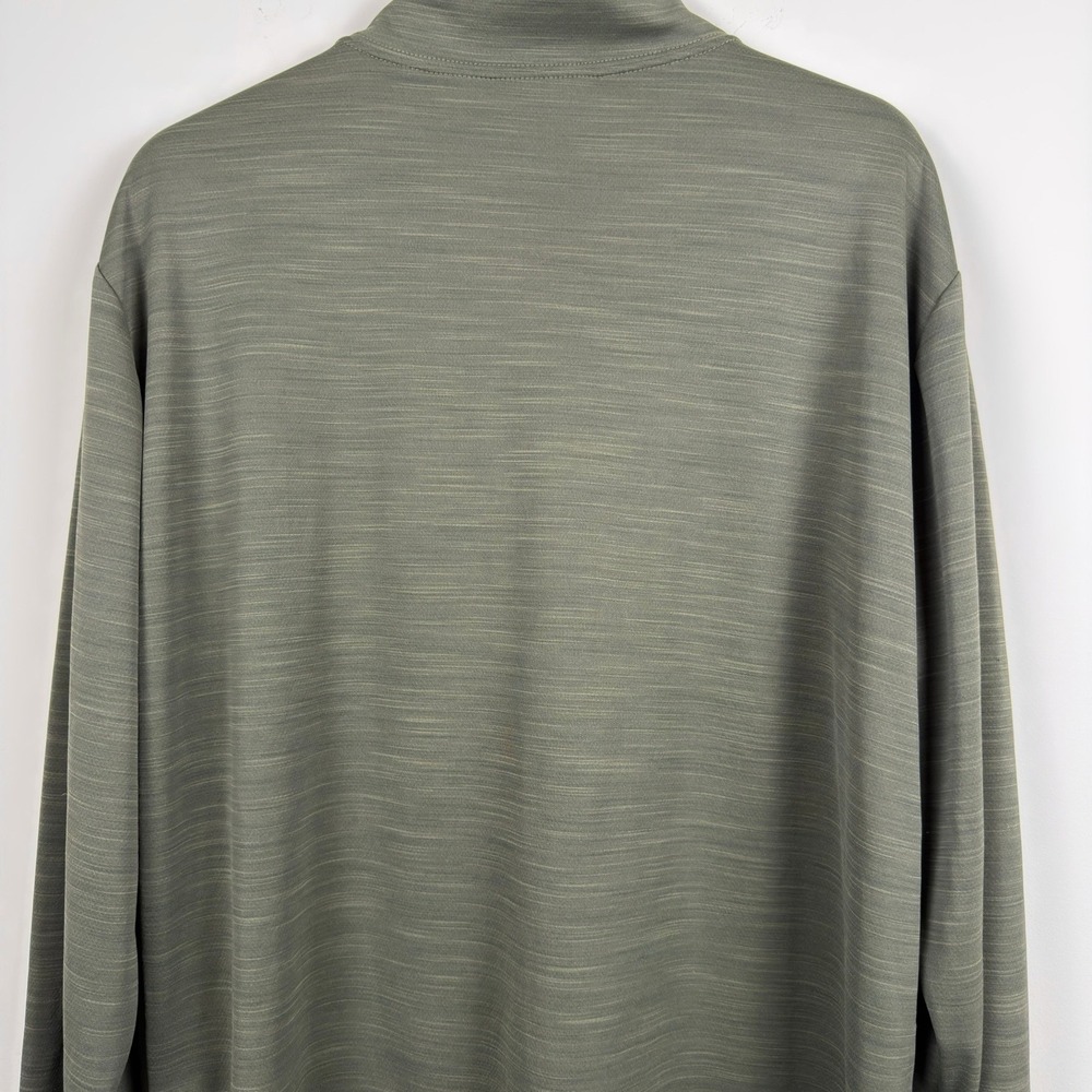Nike Stride Men's Dri-FIT 1/4 Zip Running Top Pullover Olive Green Sz XL - Picture 6 of 9
